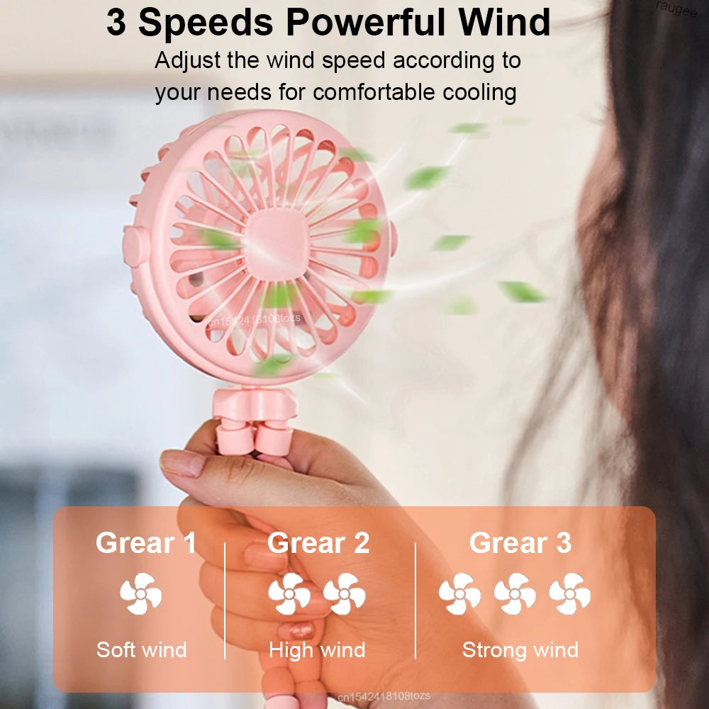 Clip-On Mini Fan