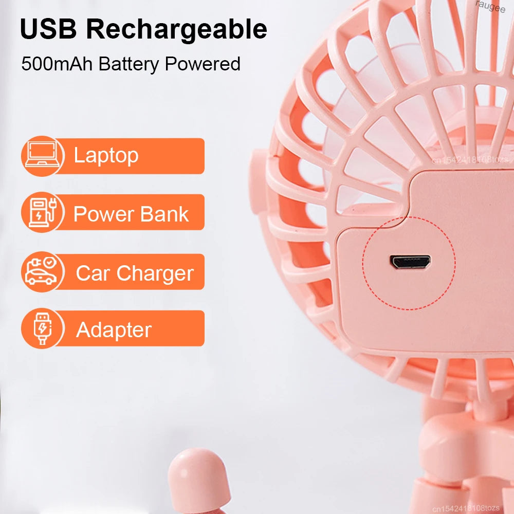 Clip-On Mini Fan