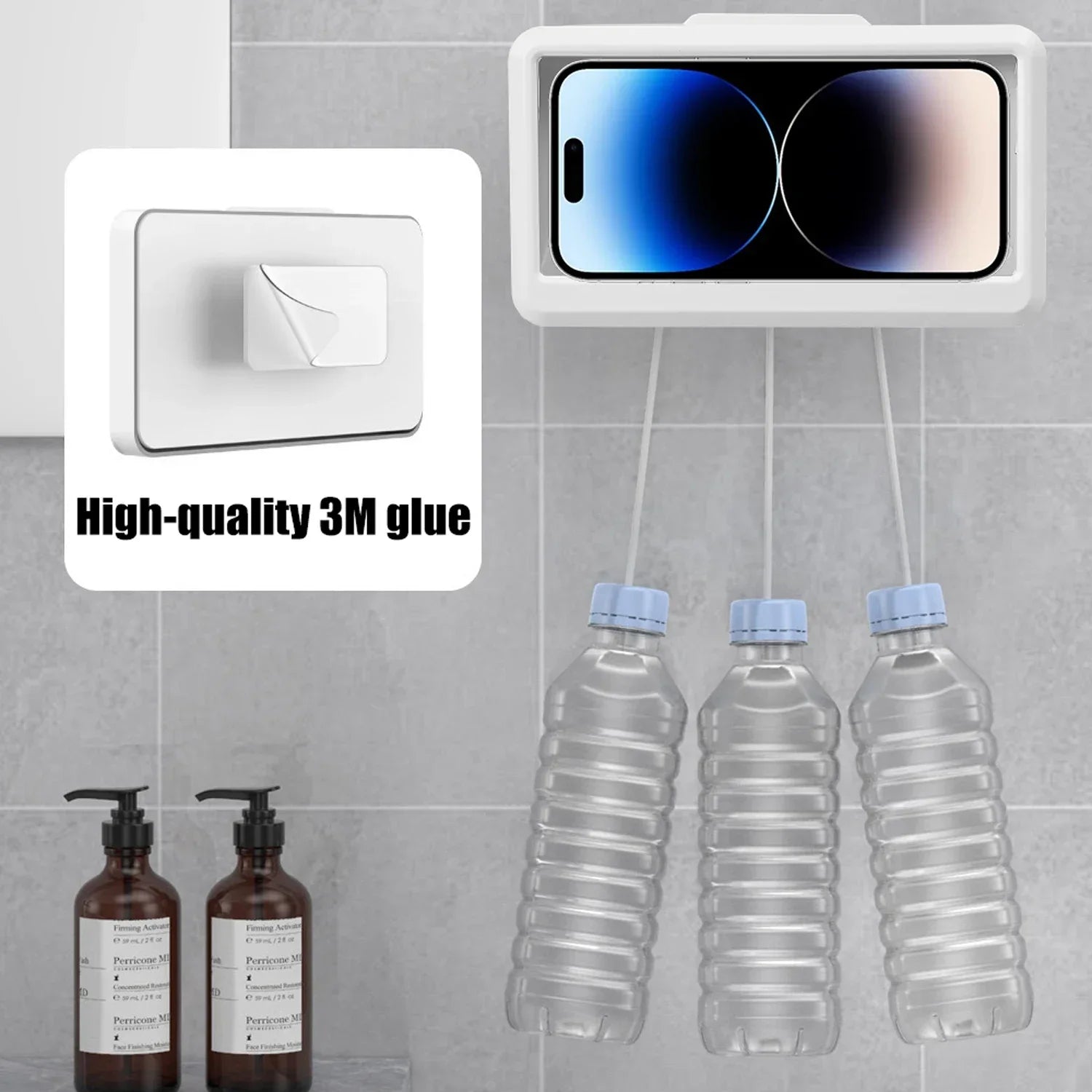 Waterproof Wall Mount Phone Holder