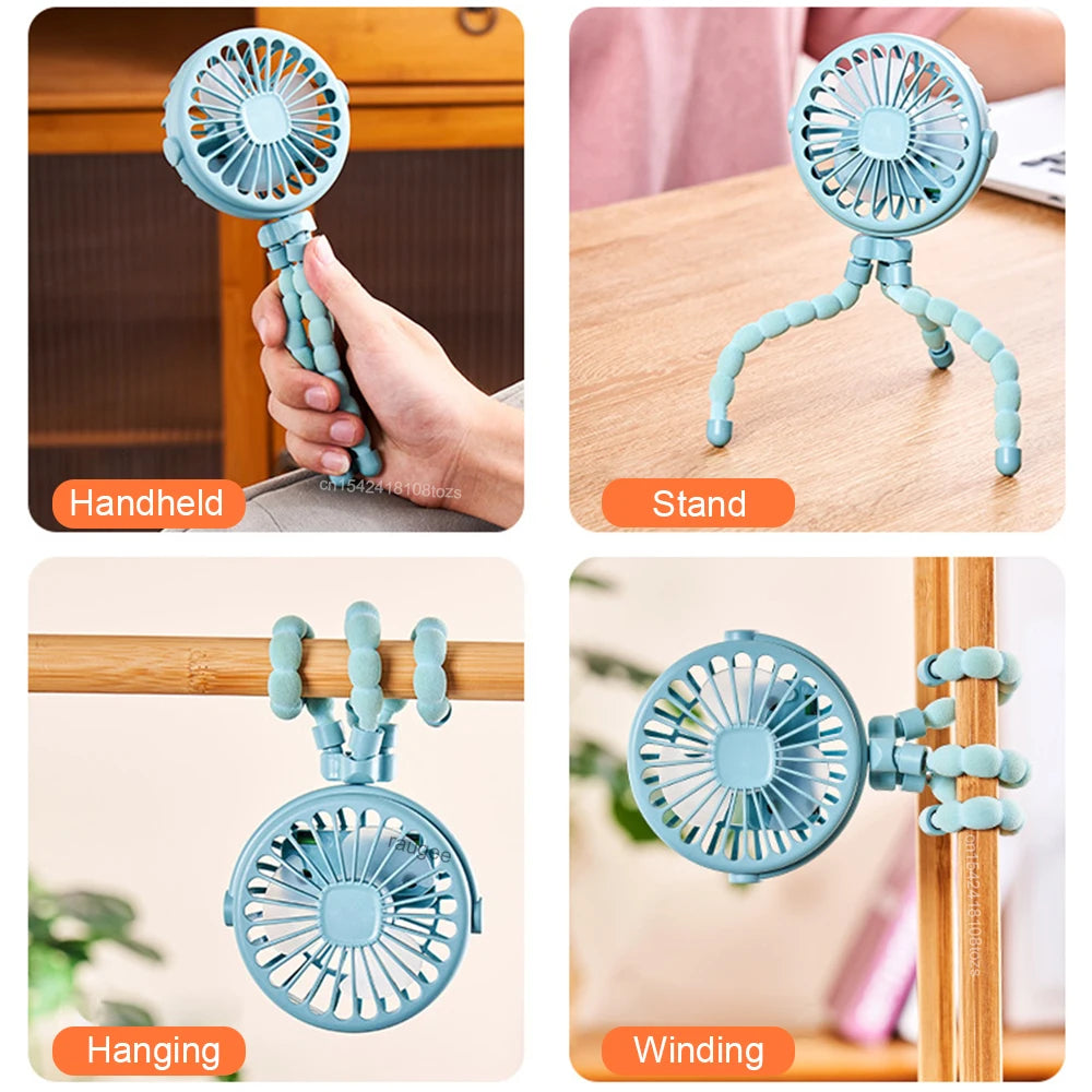 Clip-On Mini Fan