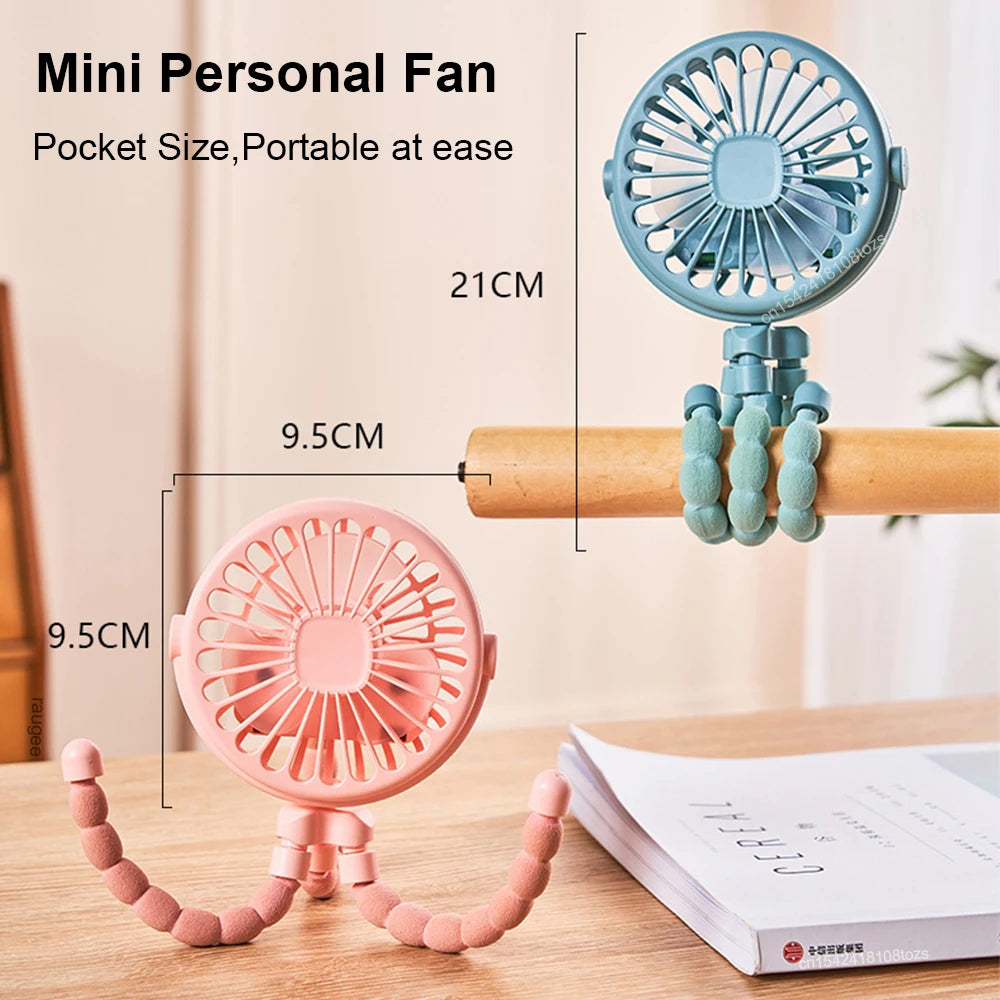 Clip-On Mini Fan