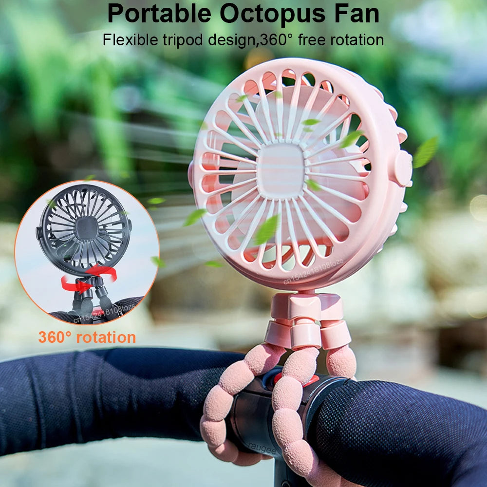 Clip-On Mini Fan