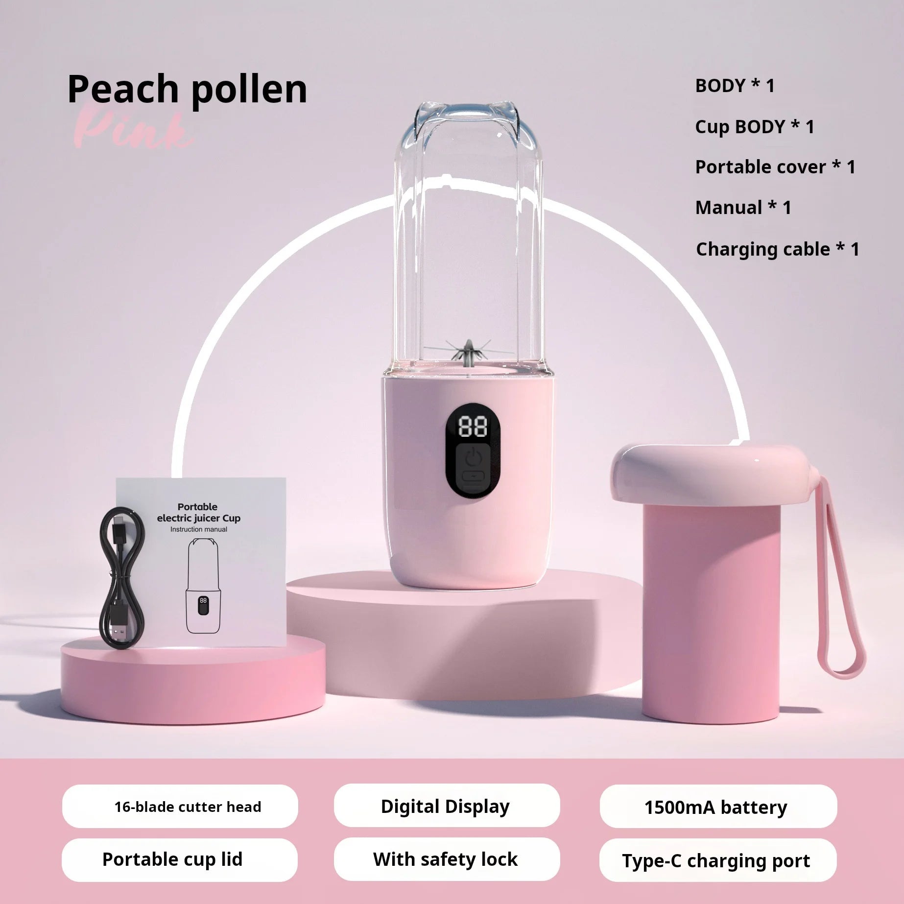 Portable Blender (500ml)